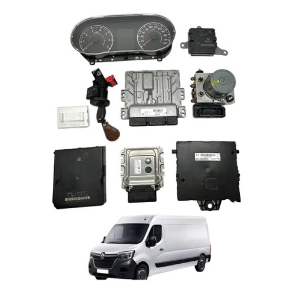 Kit Code Modulo Injeção Renault Master 2.3 2014 2024