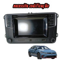 Multimidia Radio Volkswagen Jetta 2017 2018 6rf035187 Preto