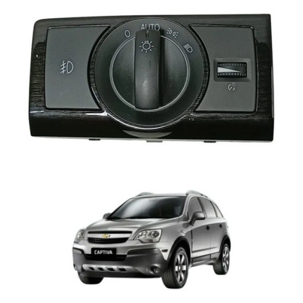 Botao Interruptor Farol Chevrolet Captiva Sport 2011 2013