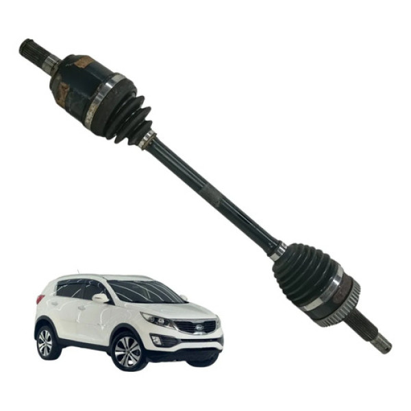 Semi Eixo Dianteiro Esquerdo Kia Sportage Ex 2012 2015 Autom