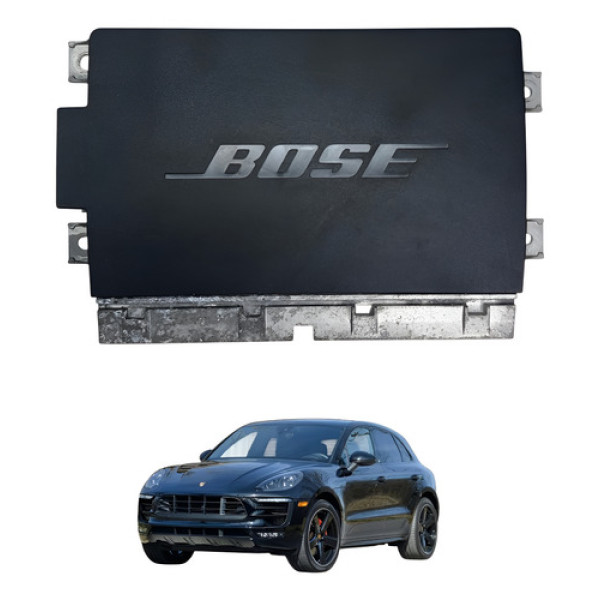 Modulo Amplificador Som Bose Porsche Macan 3.0 2016 2018 Preto