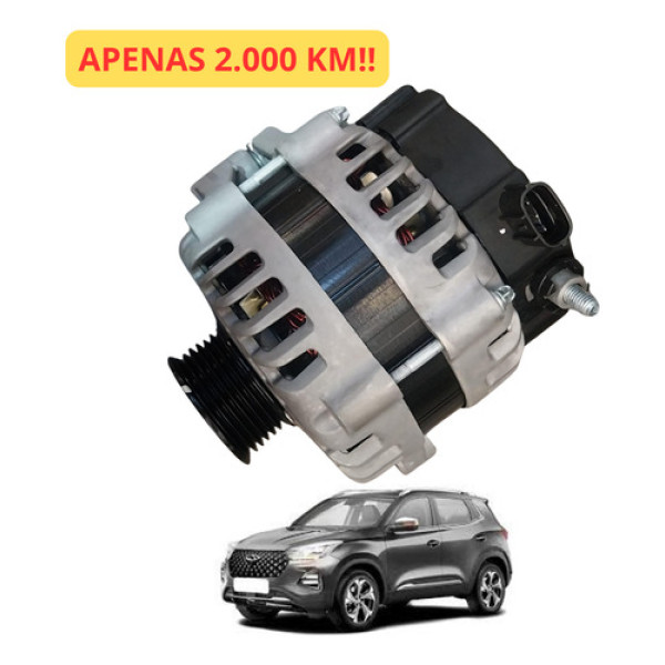 Alternador Chery Tiggo 5x 1.5 2024 2025 Com Apenas 2.000 Km