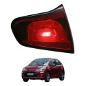 Lanterna Traseira Esquerda Tampa Citroen C3 2014 2015 2016 Direito/passageiro Vermelho