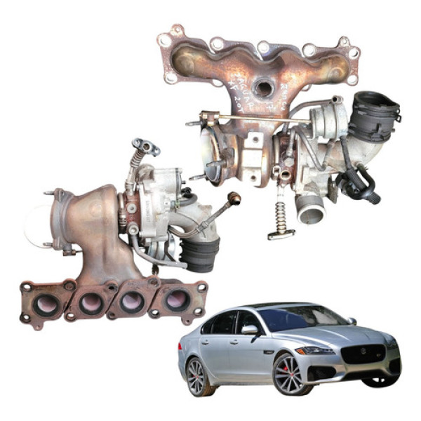 Turbina Jaguar Xf 2.0 240cv 2017 2020 Original