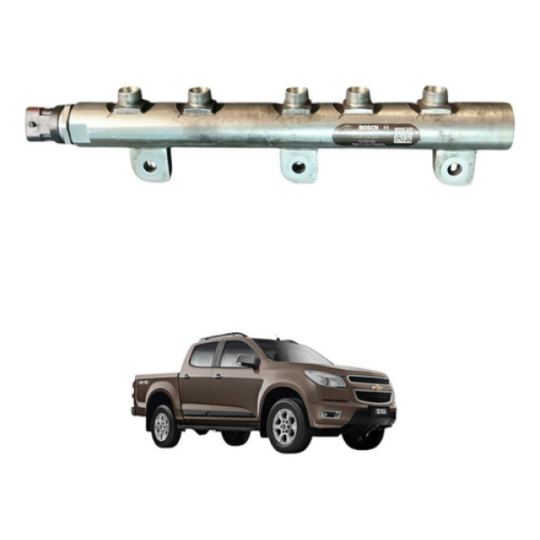 Flauta Bicos Injetores Gm S10 2.8 2012 2013 180cv Manual