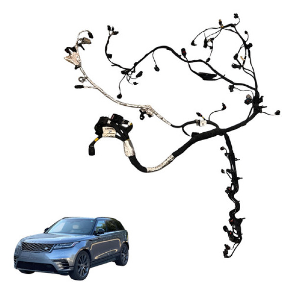 Chicote Motor Land Rover Velar 2018 2024 3.0 V6 P340 Preto