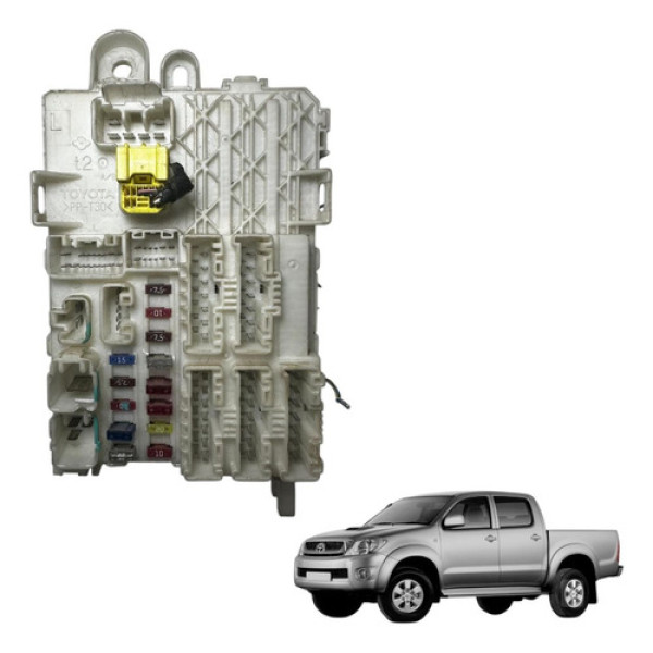 Caixa Fusivel Toyota Hilux 2005 2011 L2 T3