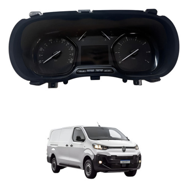 Painel Instrumentos Citroen Jumpy Peugeot Expert 2017 2024 Preto