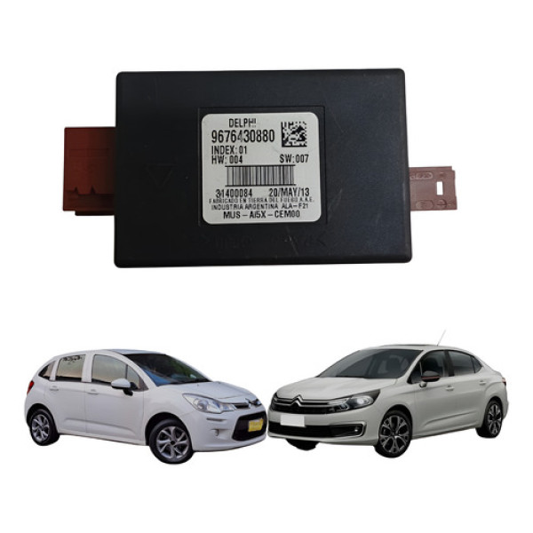 Modulo Sensor Alarme Citroen C3 C4 Louge 2014 2019