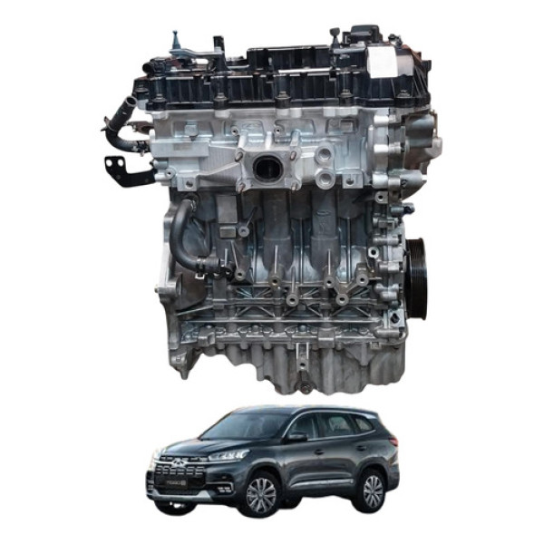 Motor Parcial Chery Tiggo 8 1.6 Turbo Gasolina 187cv