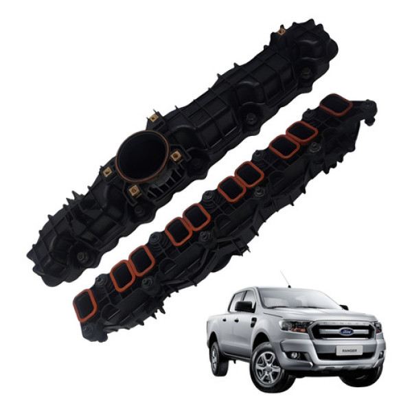 Coletor Admissao Ford Ranger 3.2 Diesel 2012 2022 Original