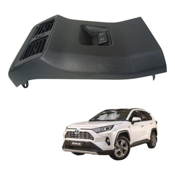 Moldura Console Traseiro Difusor Ar Toyota Rav4 2020 2021