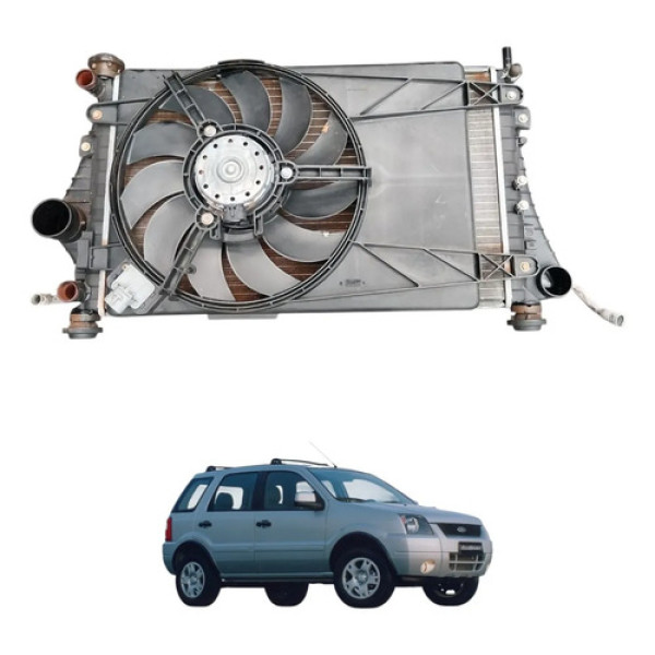 Kit Radiador Ford Ecosport Fiesta 1.0 Supercharger 2003 2006