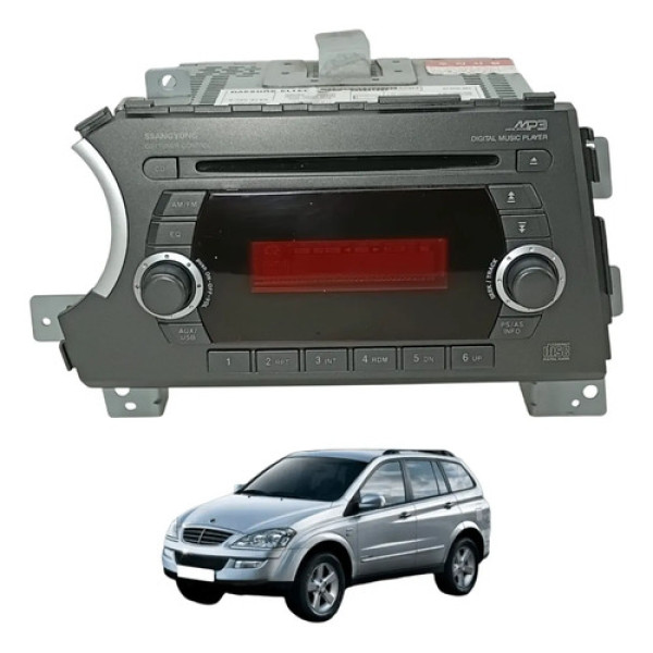 Rádio Cd Player Ssangyong Kyron 2011 2012 Original