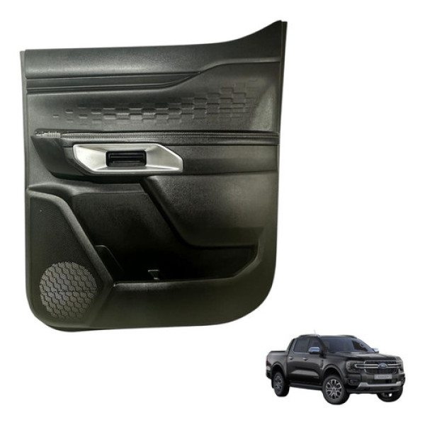 Forro Porta Traseira Direita Ford Ranger Limited 2024 2025 Preto