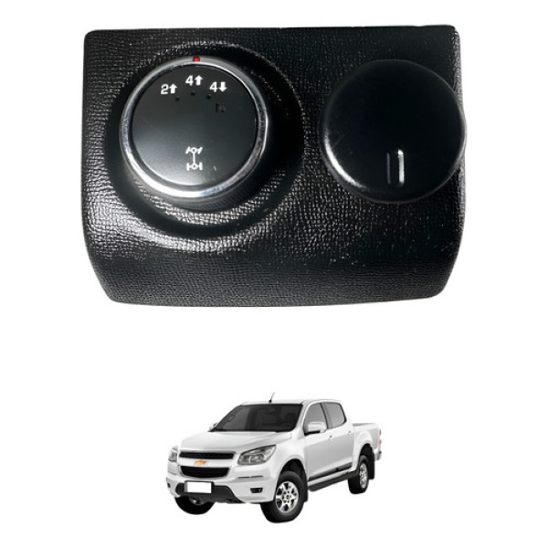 Botao Comando Tracao Chevrolet S10 2013 2019 2.8 Original Preto