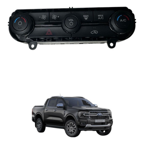 Comando Ar Condicionado Ford Ranger Limited 2024 2025