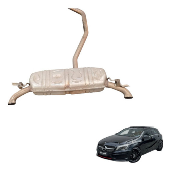 Escapamento Surdina Mercedes A250 2.0 2015 2016 2017 2018