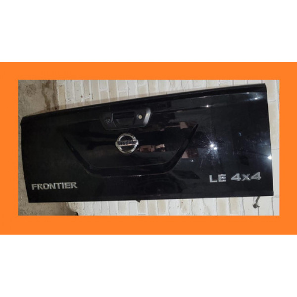 Tampa Traseira Original Nissan Frontier 2019 2020 2021 2022 Preto