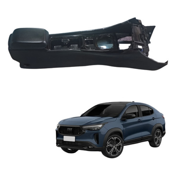 Console Central Fiat Fastback Abarth 2022 2023 2024 Original