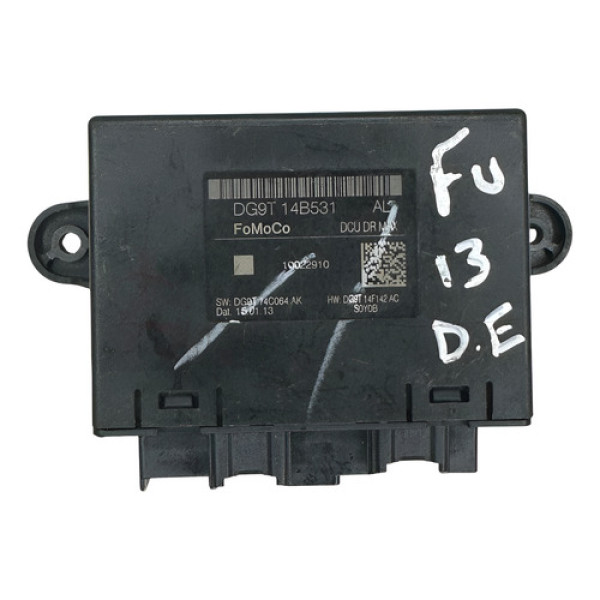 Modulo Conforto Dianteiro Esquerdo Ford Fusion Dg9t14b531