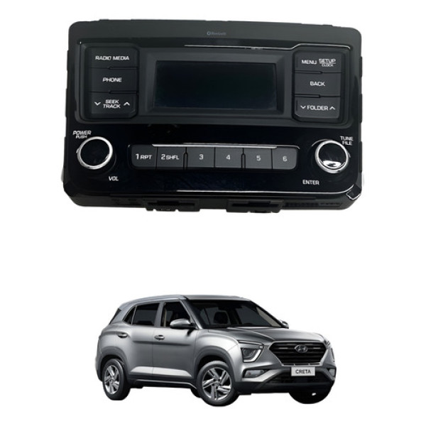 Radio Som Hyundai Creta 2021 2022 Original