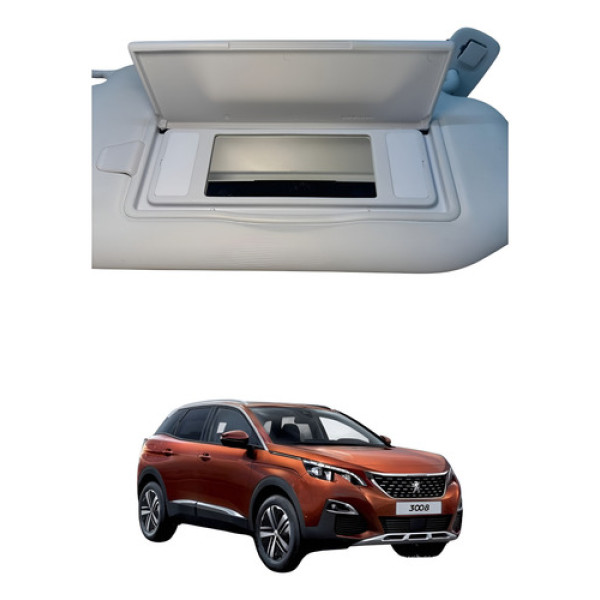 Quebra Sol Direito Carona Peugeot 3008 2018 2021 Original