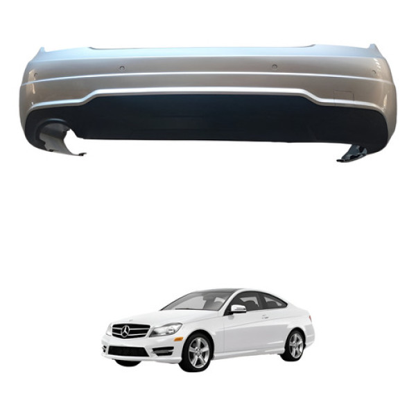 Parachoque Traseiro Mercedes C250 2012 2013 2014