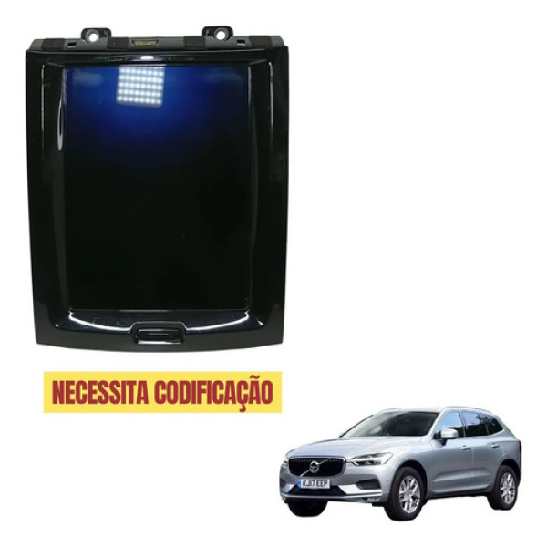 Tela Multimídia Volvo Xc60 2018 2019 Original