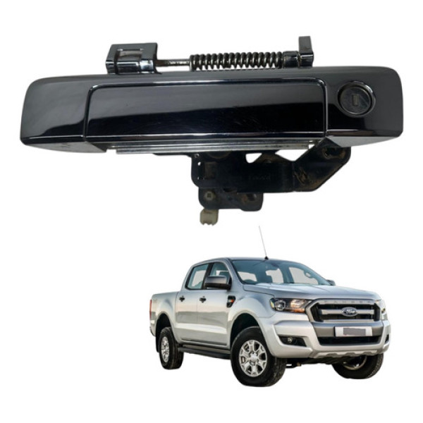 Maçaneta Fechadura Tampa Traseira Ford Ranger 2016 2020 Crom