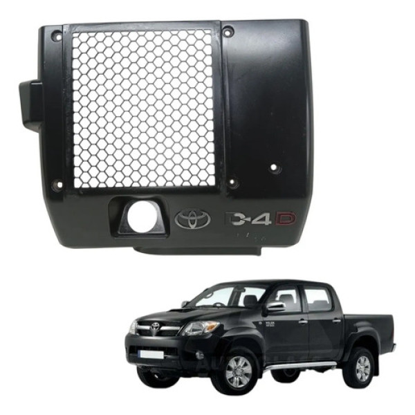 Capa Tampa Motor Toyota Hilux 2006 2011 3.0 Diesel