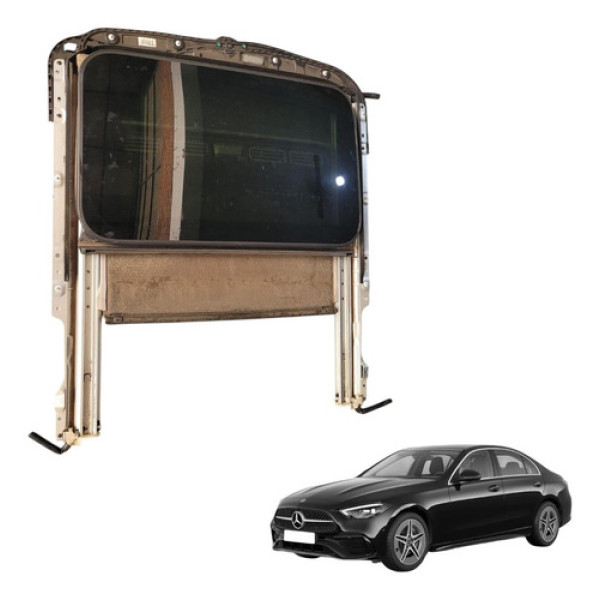 Teto Solar Mercedes C180 C200 C250 2015 2016 2017 Bege