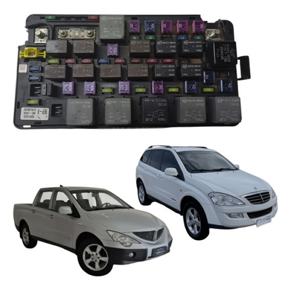 Modulo Caixa Fusivel Ssangyong Actyon Kyron 2009 2011 Ak1666