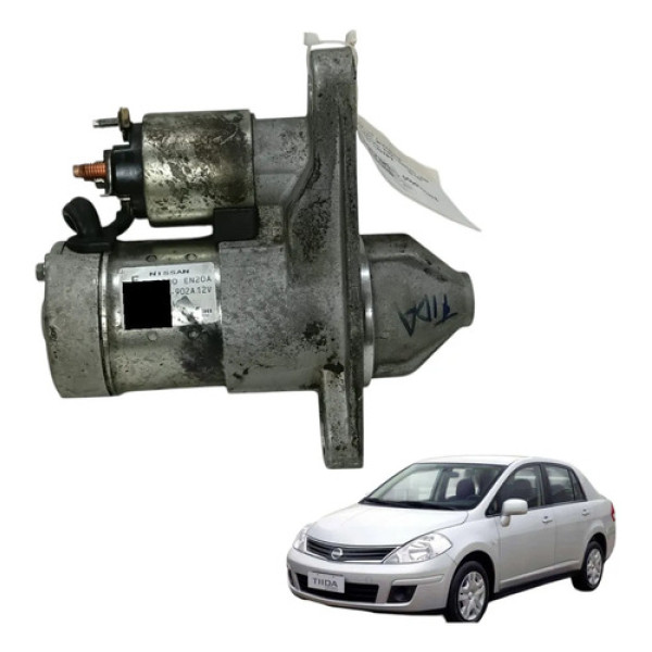 Motor Partida Nissan Tiida 1.8 2008 2013 23300en20a