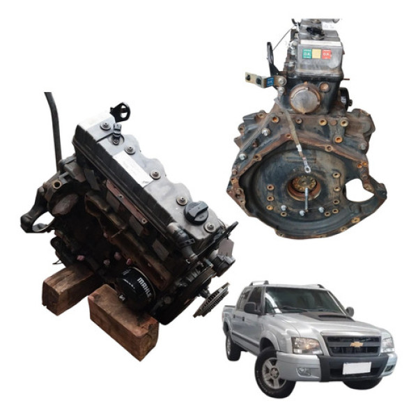 Motor Parcial Chevrolet S10 2.8 Mwm Eletronica 2008 2011