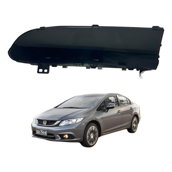 Painel Instrumento Honda Civic 2012 2016 Preto