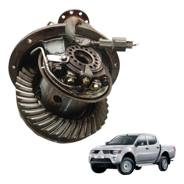 Diferencial Traseiro Mitsubishi L200 2.5 2005 2008 Rel 8x39