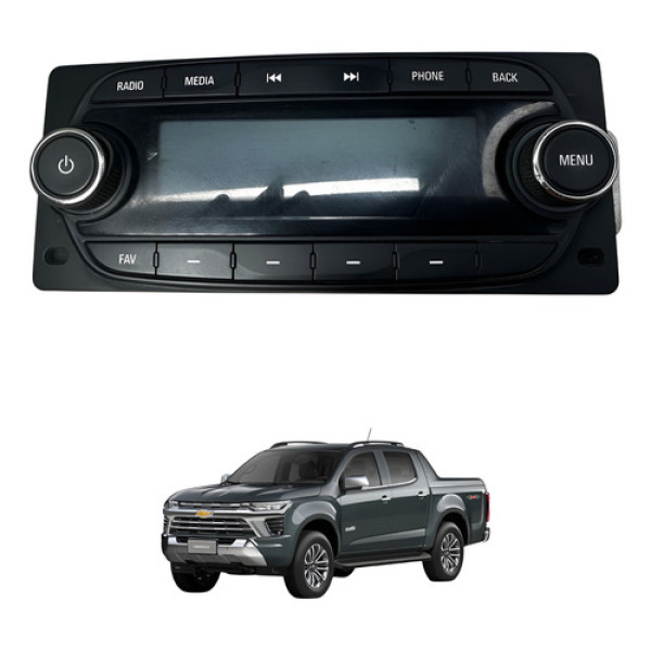 Radio Som Chevrolet S10 Ls 2017 2018 2019 2020 2021 Original