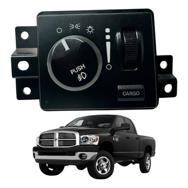 Chave De Farol Dodge Ram 2500 2007 2010 P56049637ad