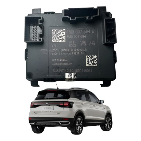 Modulo Teto Solar Volkswagen Tcross 2016 2019 4m0907594e Preto