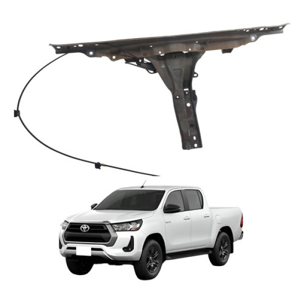 Travessa Superior Painel Frontal Toyota Hilux 2017 2022