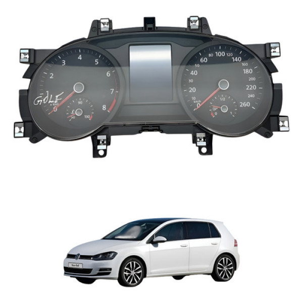 Painel Instrumentos Volkswagen Golf 1.4 2014 2018 Preto