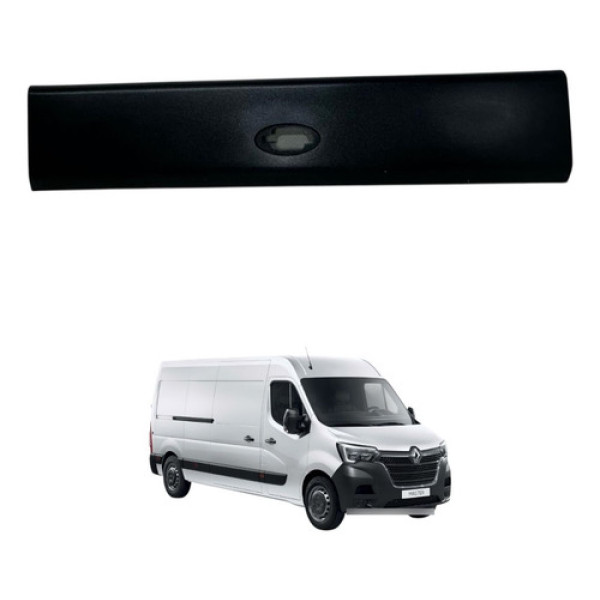 Friso Direito Renault Master 2023 2024 2025 Antes Roda Preto