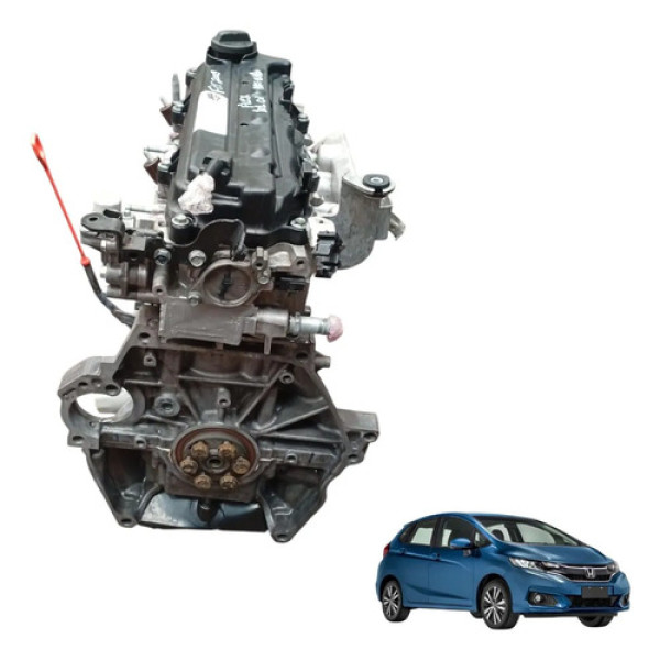 Motor Parcial Honda Fit 1.4 Flex 101cv 2009 A 2014