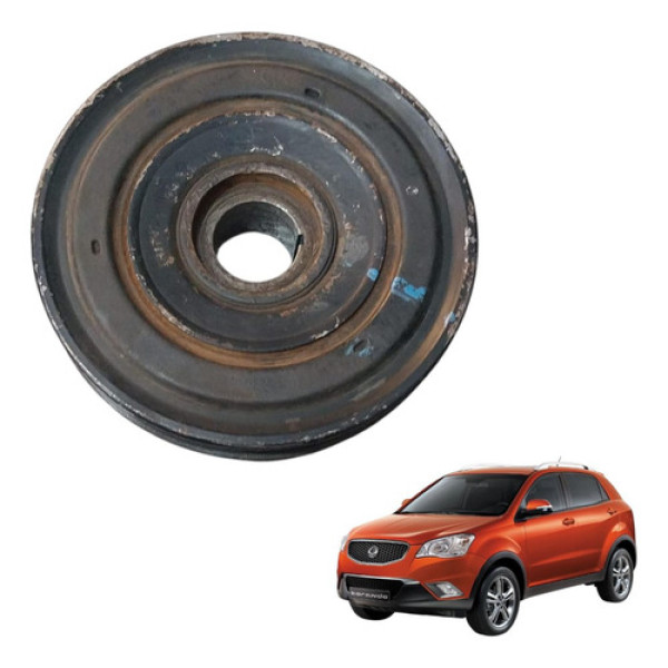 Polia Virabrequim Ssangyong Korando 2.0 2011 2015 Diesel