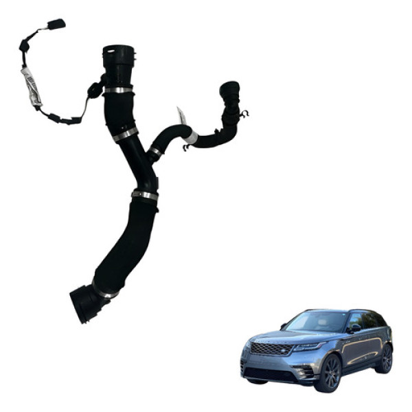 Mangueira Intercooler Land Rover Velar 3.0 V6 P340 2018 2024 - Preto