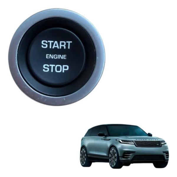 Botao Ignicao Start Stop Land Rover Velar 2021 2022 2023