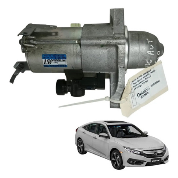 Motor Arranque Partida Honda Civic 2.0 2017 2021 G10 Sm74012