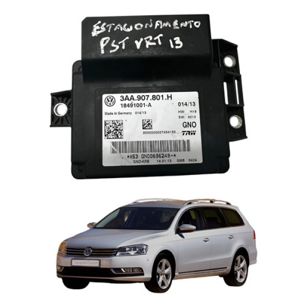 Modulo Sensor Freio Estacionamento Vw Passat 2012 2013 12