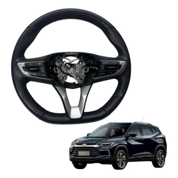 Volante Direcao Chevrolet Tracker Premier 2022 2025 Preto